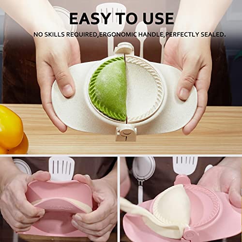 Empanada Maker Press, 6"/4"/3"/2.6" Extra Large Dumpling Maker Set - color: White, size: 6"+4"+3“+2.6”