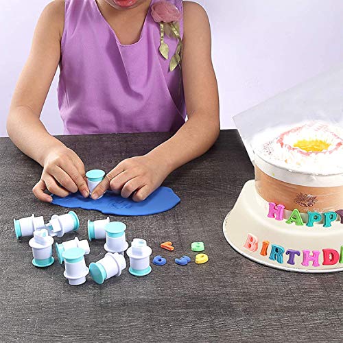 0-9 Numbers Cake Mold, Cookies Plunger Cutters, 10Pcs - size: 0-9 Numbers