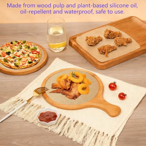 300 Sheets, 4, 6, 8 Inch Parchment Paper Rounds, Nonstick Precut - size: 300pcs4in+6in+8in)
