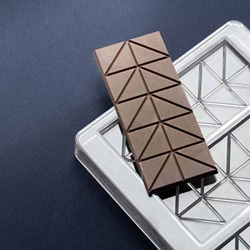 Polycarbonate Chocolate Bar Mold - Luxury Design - 46mL 20 piece