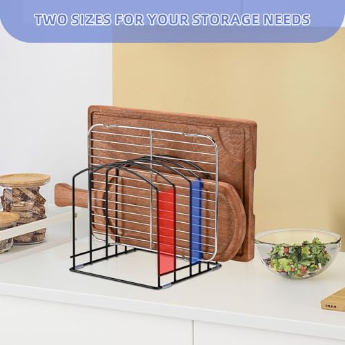 Cutting Board Organizer for Cabinet, Mixed Set - size: 2 Pack | Mixed Set