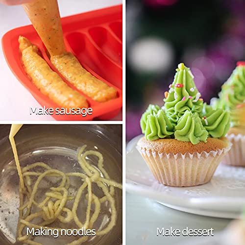 Piping Bags 16 Inch 100 Pastry Bags Disposable Icing Cake Decorating Bags - size: 16inch-100Pcs