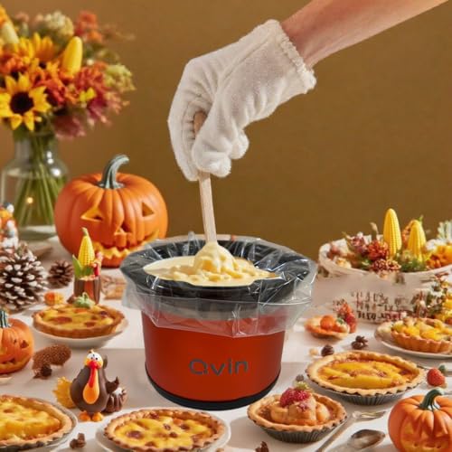 Mini Slow Cooker, Red, 0.65qt (20oz) - color: red