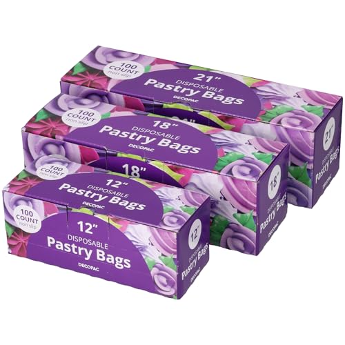 Disposable Pastry Piping Bags | 18 Inch | 100 Pack - size: 18 Inch