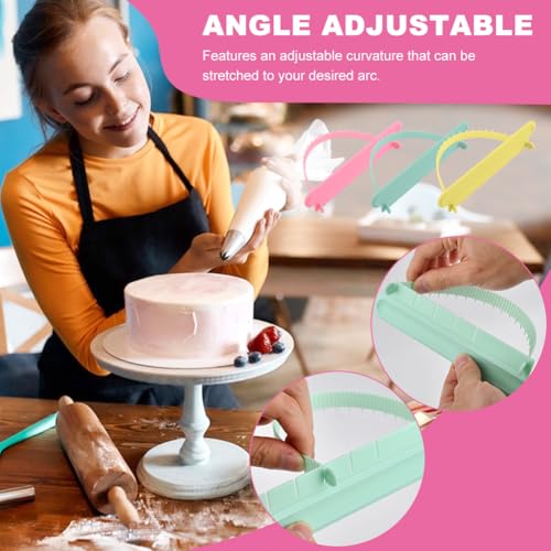 3PCS Cake Arch Guide Tool, Cake Arc Ruler, Cake Swag Maker