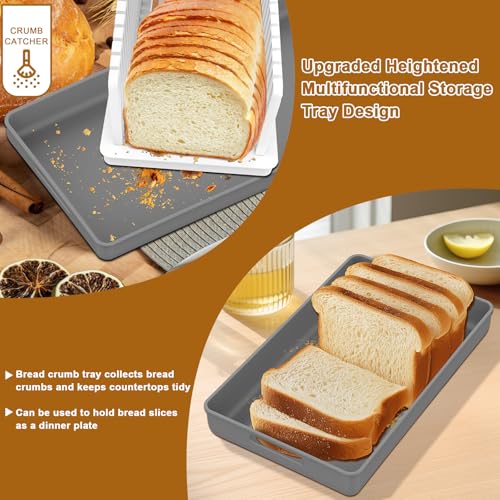 Kiss Core Adjustable Width and Thickness Bread Slicer for Homemade Bread - style: Adjustable Bread Slicer