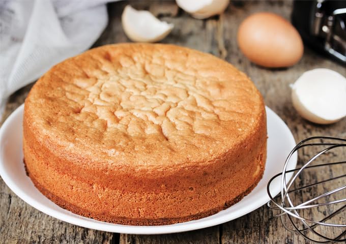 Winco ACP-083 Winware 8-by-3-Inch Aluminum Layer Cake Pan, 1 Count (Pack of 2) - size: 1 Count (Pack of 2)