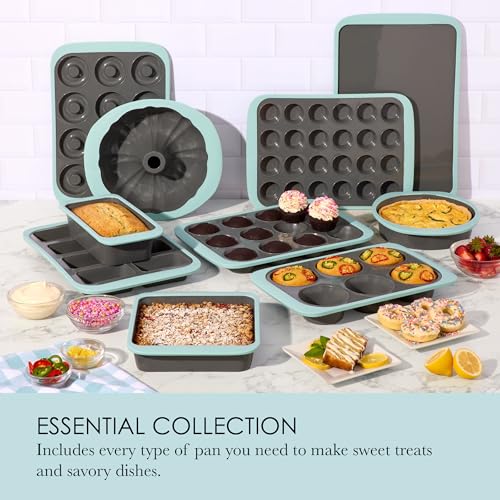 Chicago Metallic Silicone Mini Loaf Pan - 15 Inch - style: 8 Cup Loaf Pan