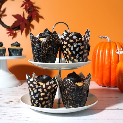 PME Halloween Tulip Muffin Cases - Spooky Night (Pack of 24) - style: Spooky Night