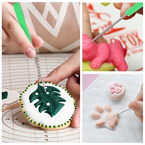 6 Pcs Cookie Scribe Tools,Sugar Stir Needle