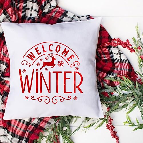 Christmas Stencils for Crafts Reusable Merry Christmas Porch Sign Stencils - style: 9 Christmas Sign