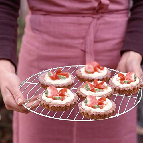 TeamFar Round Cooling Rack Set of 2, 10½ Inch - size: 10.5"
