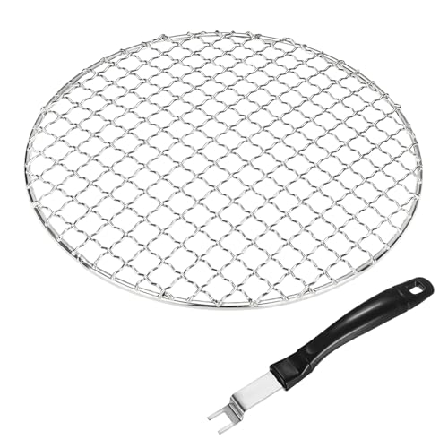 M METERXITY 1-Set Cooling Racks 8.7" Round 201 Stainless Steel, Silver - size: 8.7 Inch