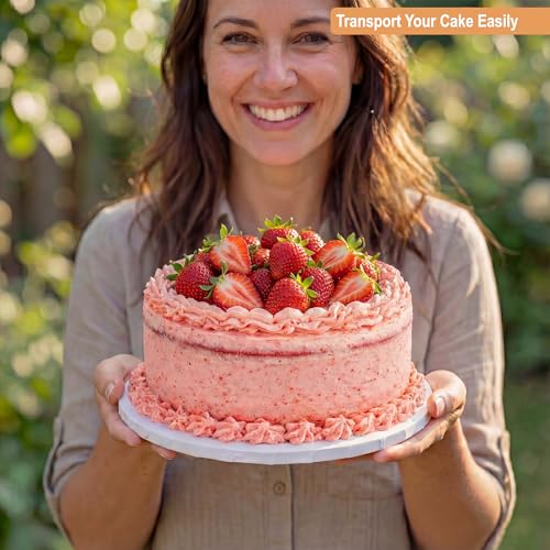 BOARDS+ Cake Drums 8 Inch Set (12 Pack) | Multipack Value Bundle - size: 8"