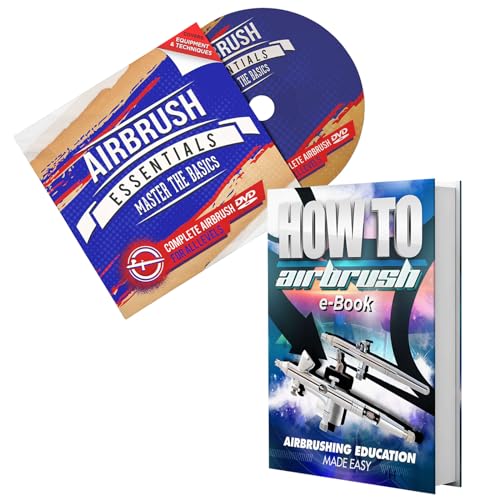 PointZero Airbrush Dual Action Airbrush Kit with 3 Airbrushes