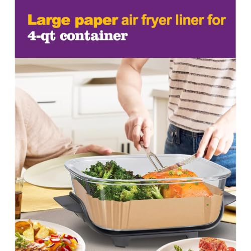 Air Fryer Liners Disposable for Ninja Crispi, Ninja Crispi Accessories - size: 4 QT & 6 Cup 260 pcs