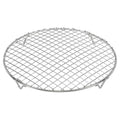 uxcell Round Cooking Rack 11 Inch Dia Stainless Steel Wire Cooling Steamer Rack for Baking Canning Cooking Roasting Cooling Grilling Drying, Silver - size: 11 Inch