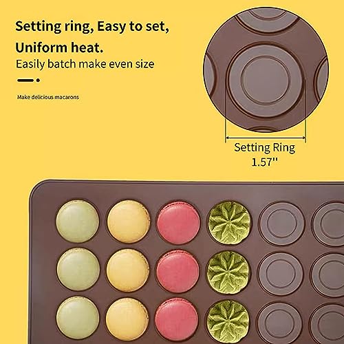 Silicone Baking Mats with 48 Moulds,Reusable
