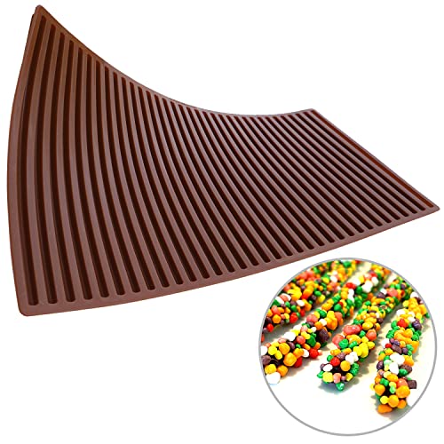 Gummy Candy Rope Mold - 1/3 Sheet Size - size: Rope