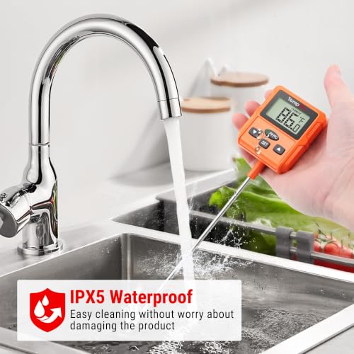 TempPro TempDip Programmable Candy Thermometer with Pot Clip - size: Programmable Design
