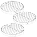 P&P CHEF Round Cooking Rack, Cooling Rack for Steamer, 7.5”, Silver - color: Silver, size: 7.5 Inch