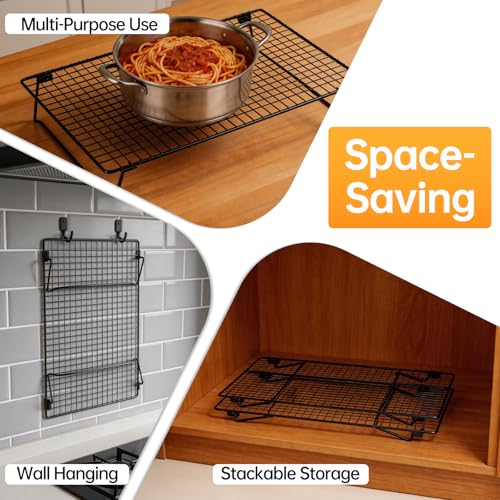 Cooling Racks for Cooking and Baking, Sourdough Bread Cooling Rack, 2PCS