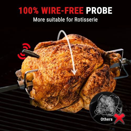 TempPro TempSpike 2000FT Wireless Meat Thermometer Digital with 2 Probes - style: 2000ft