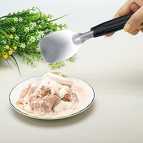 2 Pack Ice Cream Spade - Stainless Steel Flat Ice Cream Paddle, Scooper for Hard or Creamy Dessert Spade Butter Cutter