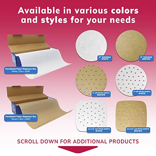 Reli. Parchment Rounds for Baking, 9 Inch (400 Count) | Cake Liners