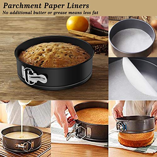 9 Inch Nonstick Springform Pan Cheesecake Pan with Removable Bottom - size: 9 Inches
