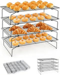4-Tier Collapsible Cooling Racks Detachable Wire - size: 4 Tier