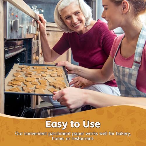 200 Pcs Unbleached Parchment Paper Baking Sheets, 8x12 inch Baking Paper, Precut Non-Stick Parchment Sheets for Baking, Cooking, Grilling, Air Fryer and Steaming, Precut Silicone Baking Paper - size: 8 x12 inch