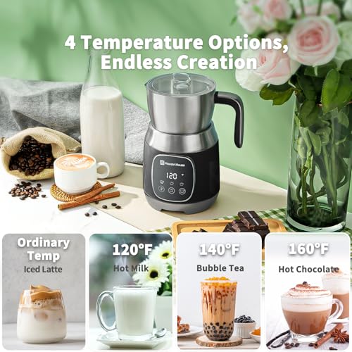 Maestri House DualFro 600 Milk Frother and Steamer 21oz/600mL - color: Black