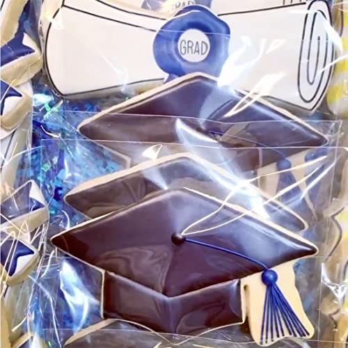 Graduation Cookie Cutters 6Pcs for Celebration Kitchen Baking - style: Graduation