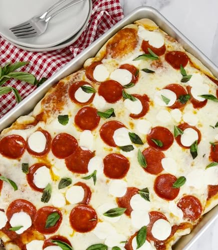 USA Pan Bakeware Nonstick Half Sheet Pan, Baking Sheet, Aluminized Steel - size: Half Sheet, style: Single