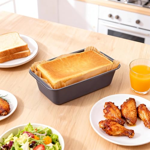 YQL 200 PCS Loaf Pan Liners, Nonstick Paper Liners for 9x5 Baking Pan - size: 200PCS
