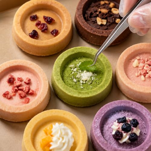 Silicone Shot Glass Molds 6-Cavity for Chocolate and Pudding - color: Gray(Round)-R0263