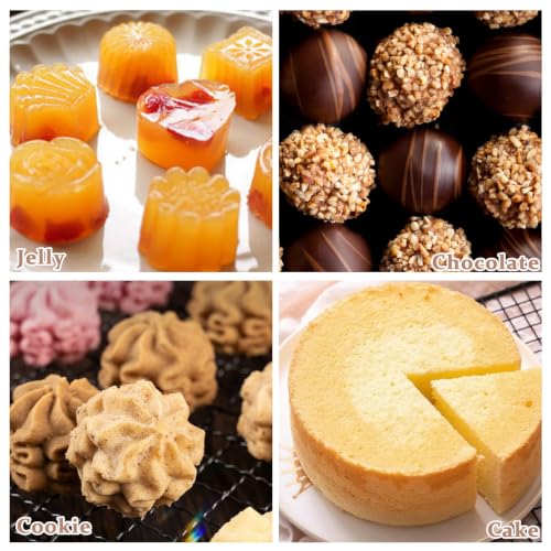 Airssory 2 pcs 3D House Shaped Silicone Fondant Molds Home Moulds for DIY Cake Chocolate Pudding Jelly Candy Resin Crafts Candle Home Decor - color: Shaped Silicone Fondant Molds - 2 pcs