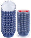 Caperci Heavy Duty Navy Cupcake Liners Standard Muffin Baking Cups 150pcs - color: Navy Blue