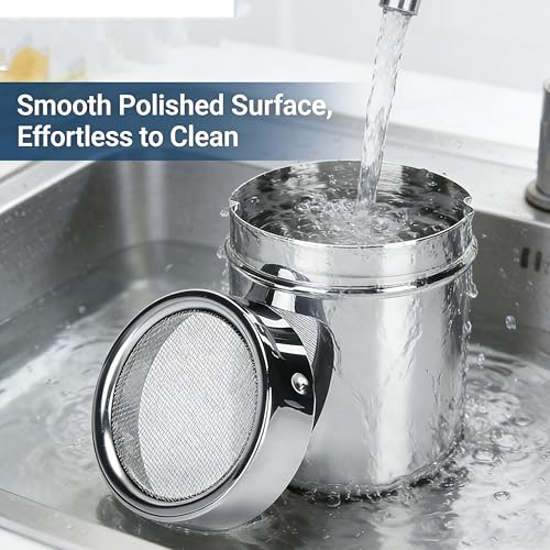 Powdered Sugar Shaker Duster, matcha shaker