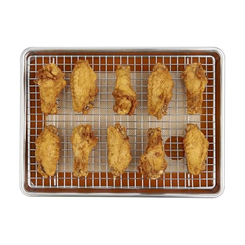 Mrs. Anderson’s Baking Non-Stick Silicone Quarter-Size Baking Mat Set, 8.5-Inch x 12-Inch, Set of 2 - color: Quarter, Set/2