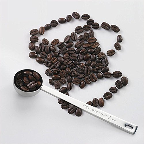 Stainless Steel 1 Tablespoon Measuring Coffee Scoop Spoon, Set of 1 - size: Set of 1