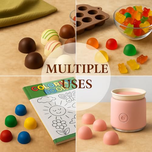 Mrs. Anderson’s Baking Chocolate Mold, European-Grade Silicone, Truffle, Set of 2 - style: Truffle, Set of 2