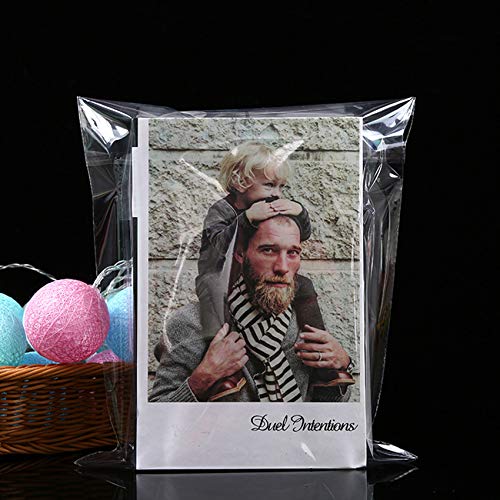 Morepack 8x12 In Self Sealing Cellophane Bags, 200Pcs Clear Cellophane Bags - size: 8" x 12" (Pack of 200)