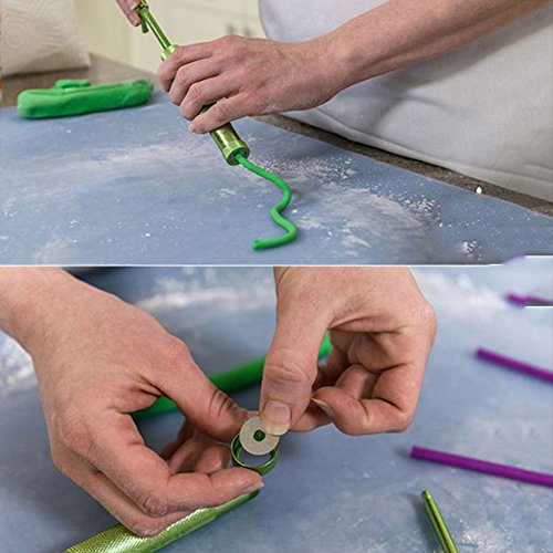 Stainless Steel Sugar Paste Extruder with 20 Tips