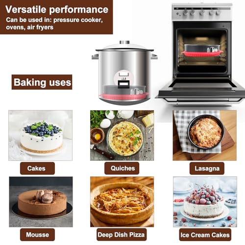 4-7-9-10 Inch Non-stick Springform Cheesecake Pan Set of 4