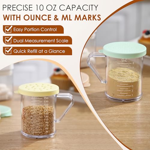 10 Pcs Spice Shaker, Travel Salt Shaker Modular Camping Spice Kit, Elegant