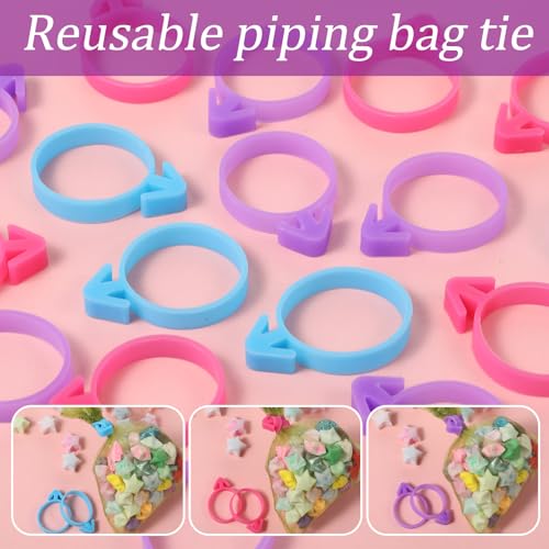Piping Bag Ties, 60 PCS Pastry Bag Ties