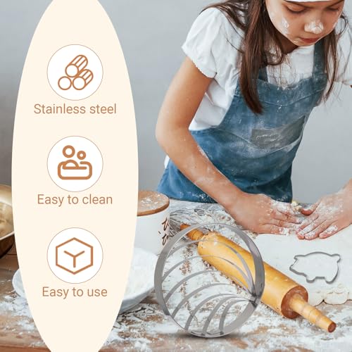 Biscuit Cutting Machine Set - 5 Sizes Pig Cookie Cutter - color: Pig Cookie Cutter