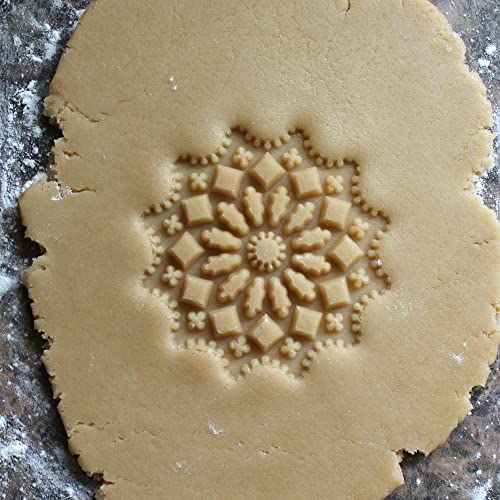 Large Wood Cookie Stamp, 3.1 inch (Chartres Cathedral CS8-017) - color: Chartres Cathedral CS8-017